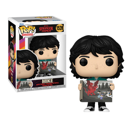 FUNKO POP STRANGER THINGS - POP TV N° 1539 - Mike avec Peinture de Will disponible