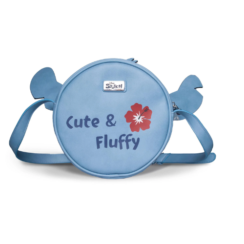 STITCH - Cute & Fluffy - Sac Bandoulière Rond goodies disponible