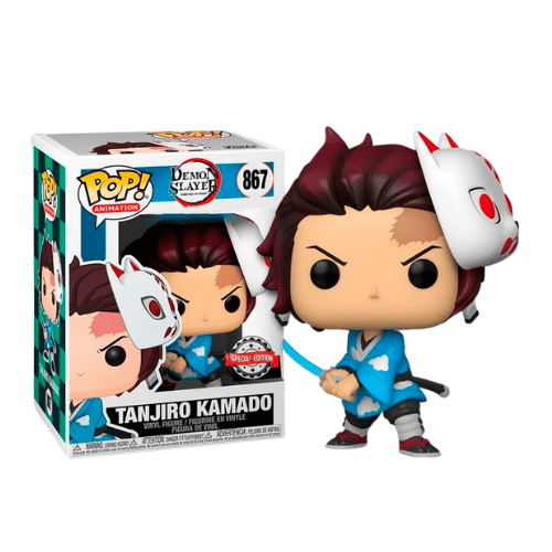 FUNKO POP DEMON SLAYER - POP N° 867 - Tanjiro Kamado w/Mask SPECIAL EDITION disponible