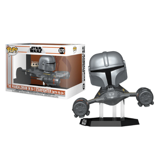 THE MANDALORIAN - POP Rides N° 670 - Mandalorian dans N1 Starfighter disponible