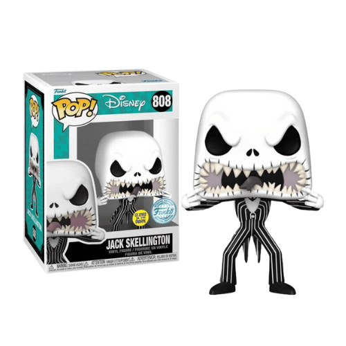 FUNKO POP NIGHTMARE BEFORE CHRISTMAS - Pop N° 808 - Jack GITD Special Edition disponible