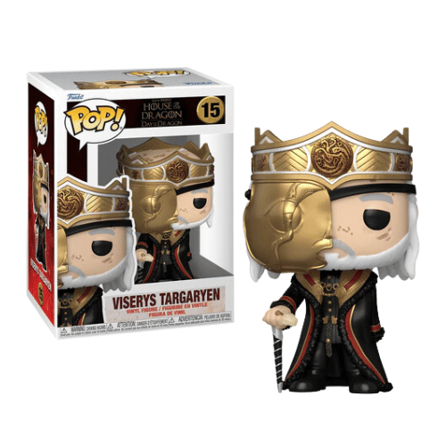 FUNKO POP HOUSE OF THE DRAGONS - POP TV N° 15 - Viserys Targaryen avec 1/6 Chase