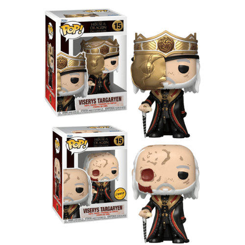 FUNKO POP HOUSE OF THE DRAGONS - POP TV N° 15 - Viserys Targaryen avec 1/6 Chase