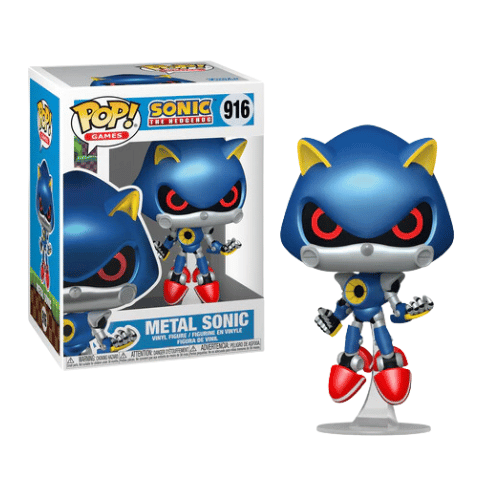 FUNKO POP SONIC - POP Games N° 916- Metal Sonic