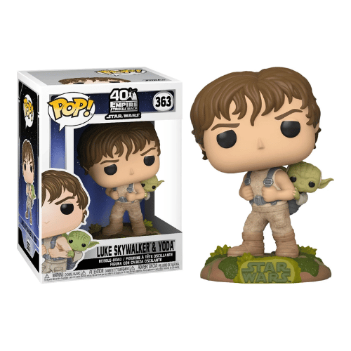 FUNKO POP STAR WARS - POP N° 363 - Training Luke with Yoda disponible