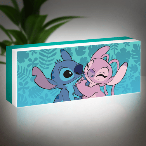 LILO & STITCH - Stitch et Angel - Lampe décorative 30cm disponible