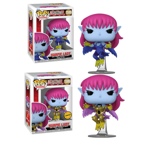 FUNKO POP YU-GI-OH! - POP Animation N° 1599 - Harpie Lady avec Chase disponible