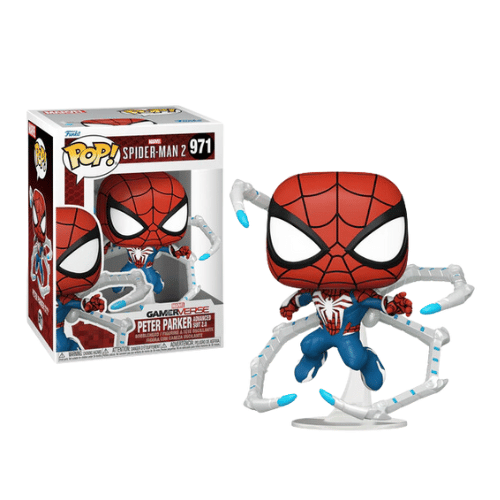 FUNKO POP SPIDER-MAN 2 - POP Games N° 971 - Peter Parker (Advanced Suit 2.0) disponible