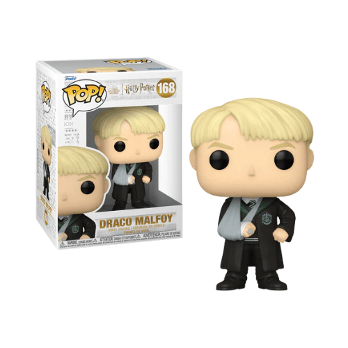 FUNKO POP HARRY POTTER 3 - POP Movies N° 168 - Drago Malefoy avec Bras cassé précommande