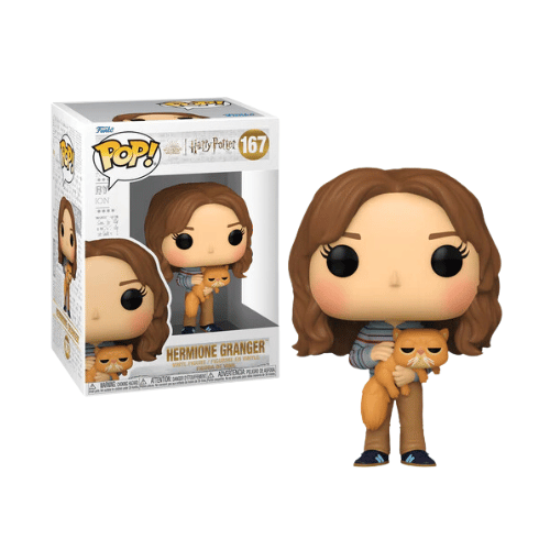 FUNKO POP HARRY POTTER 3 - POP & Buddy N° 167 - Hermione avec Pattenrond précommande