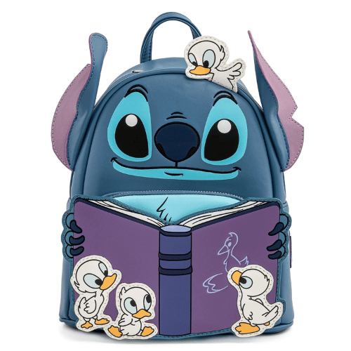 DISNEY - Stitch Story Time Duckies - Sac à dos LoungeFly disponible