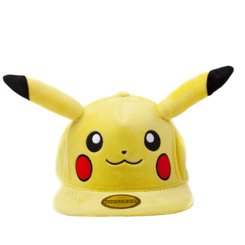 POKEMON - Casquette Snapack Premium Plush - Pikachu