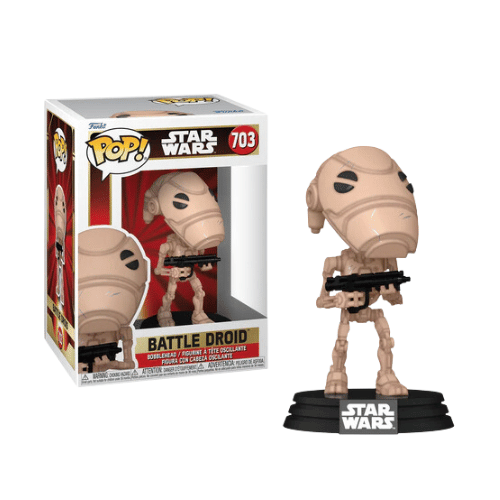 FUNKO POP STAR WARS 1 - POP Star Wars N° 703 - Droide de Combat disponible