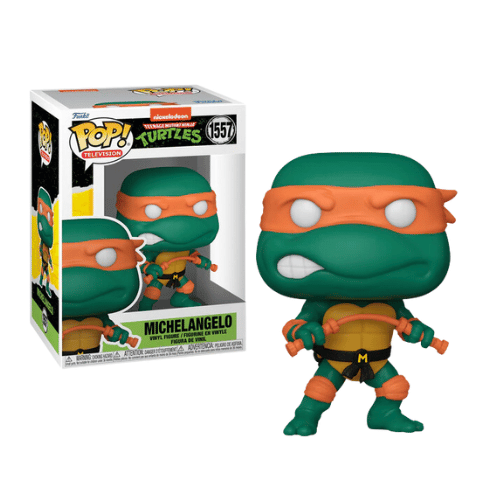 FUNKO POP LES TORTUES NINJAS - POP TV N° 1557 - Michelangelo disponible