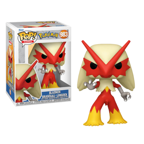 FUNKO POP POKEMON - POP Games N° 983 - Braségali précommande