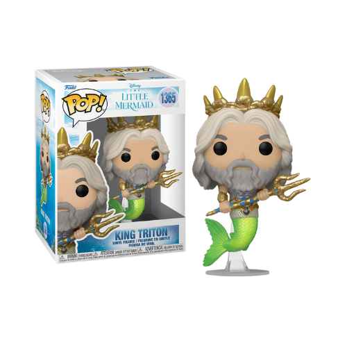 FUNKO POP LA PETITE SIRENE "LIVE ACTION" - POP N° 1365 - Roi Triton disponible disney