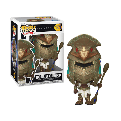 FUNKO POP STARGATE - POP Movie N° 1574 - Guarde Horus (Metallic) précommande