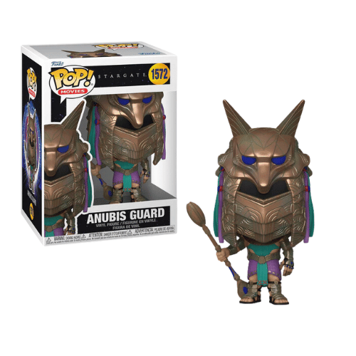 FUNKO POP STARGATE - POP Movie N° 1572 - Guarde Anubis (Metallic) précommande