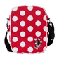 DISNEY - Minnie Rock The Dots - Sac Passeport Nylon LoungeFly disponible