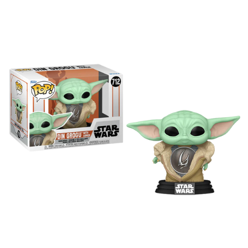 FUNKO POP THE MANDALORIAN - POP Star Wars N° 712 - Grogu (Armure) précommande