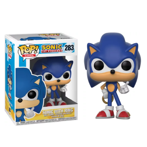 FUNKO POP SONIC - POP N° 283 - Sonic with Ring disponible