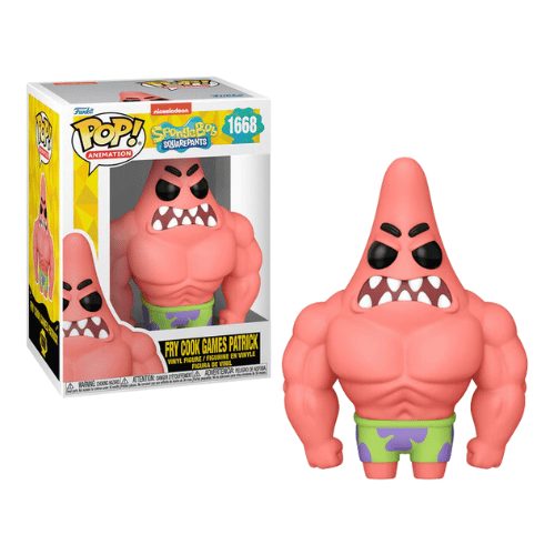 FUNKO POP BOB L'EPONGE - POP Animation N° 1668 - Patrick avec muscles précommande