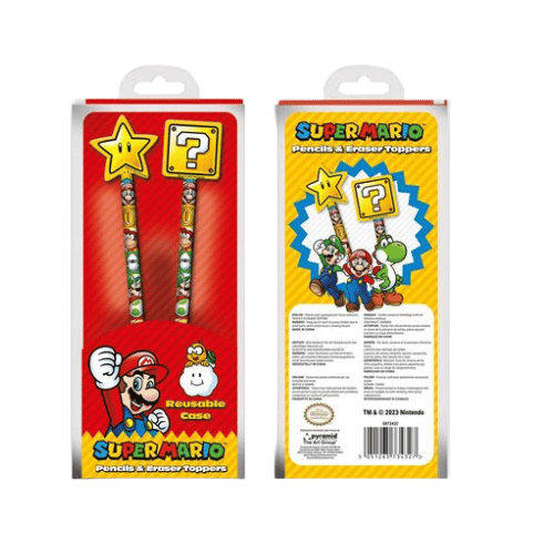 SUPER MARIO - Core - Pencil Topper 2PK disponible goodies