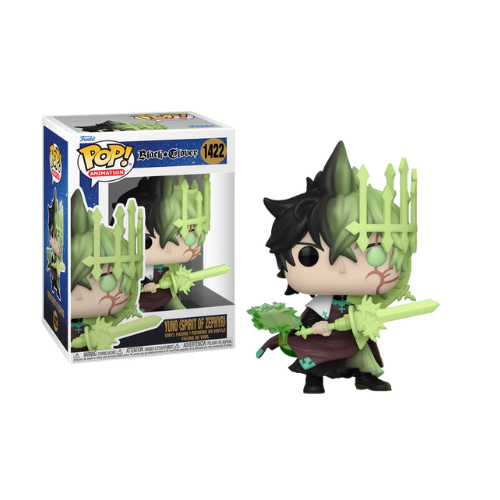 FUNKO POP BLACK CLOVER - POP Animation N° 1422 - Yuno (Esprit de Zéphyr) disponible