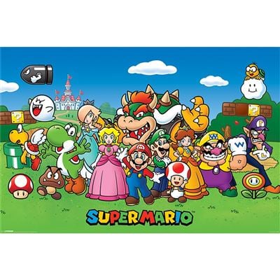 SUPER MARIO - Characters - Poster 61 x 91cm