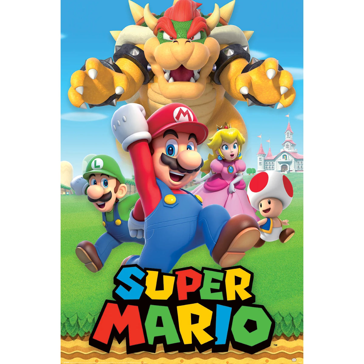 SUPER MARIO - Character Montage - Poster 61 x 91cm goodies