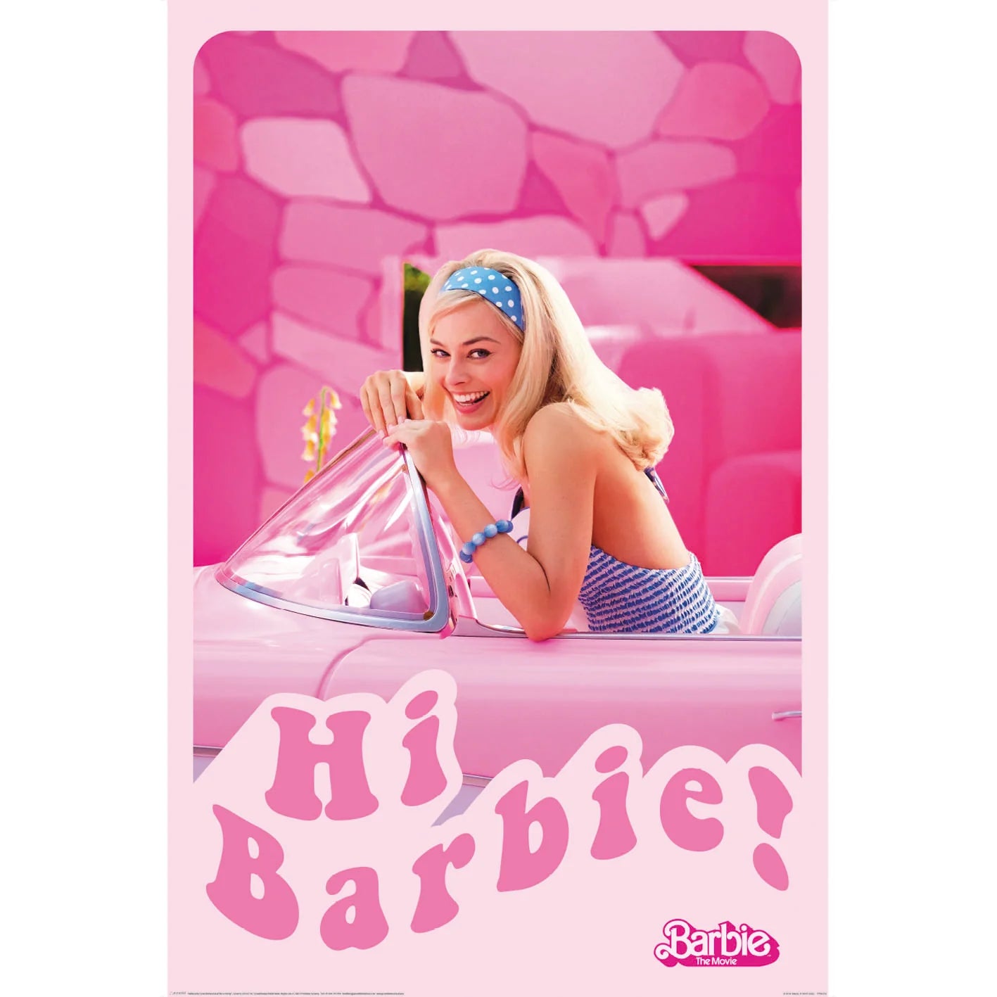 BARBIE FILM - Hi Barbie - Poster 61 x 91cm goodies