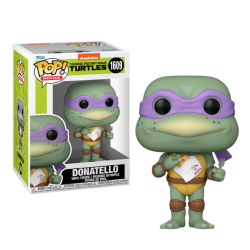 FUNKO POP LES TORTUES NINJAS - POP Movie N° 1609 - Donatello avec Pizza précommande