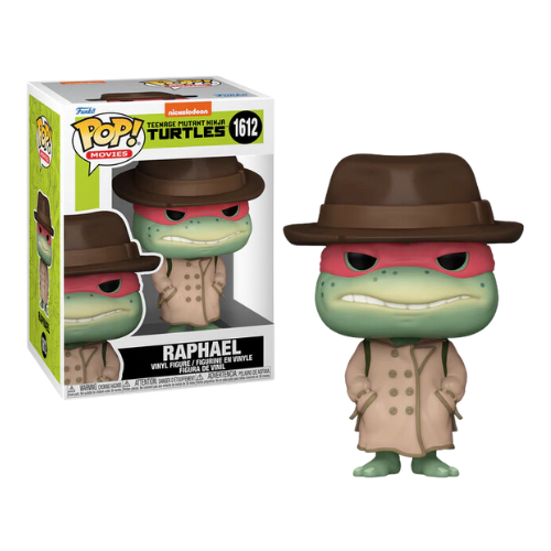 FUNKO POP LES TORTUES NINJAS - POP Movie N° 1612 - Raphael avec veste & Chapeau précommande