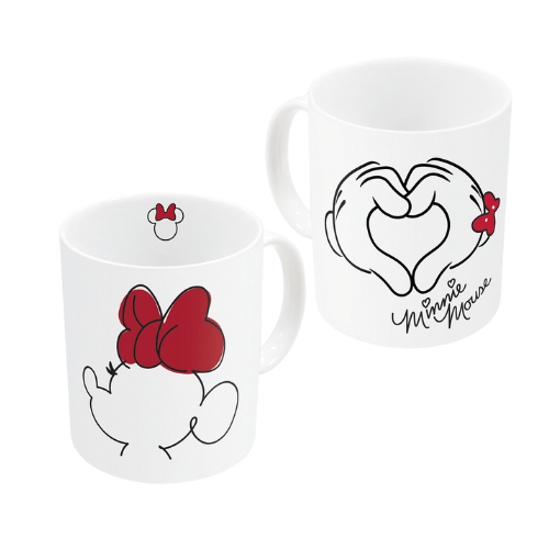 MINNIE - Coeur - Mug céramique 325ml