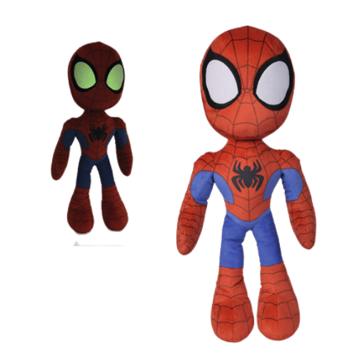 MARVEL - Peluche Spider-Man - Phosphorescent - 50 cm goodies disponible