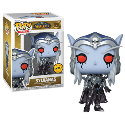 FUNKO POP WORLD OF WARCRAFT - POP Games N° 990 - Sylvanas avec 1/6  Chase précommande