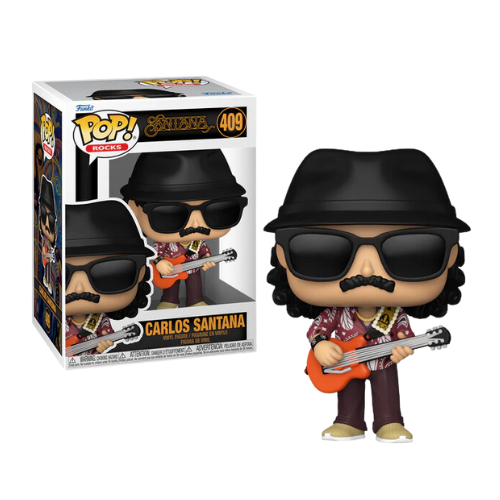 FUNKO POP MUSIC - POP Rocks N° 409 - Carlos Santana précommande