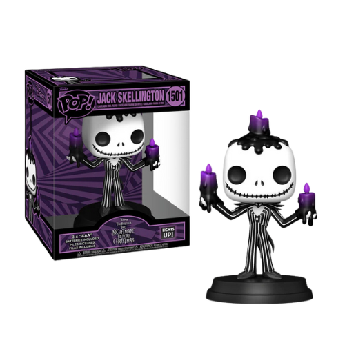 FUNKO POP L'ETRANGE NOEL DE MONSIEUR JACK - POP Super N°1501 - Jack (Lights Up!) précommande