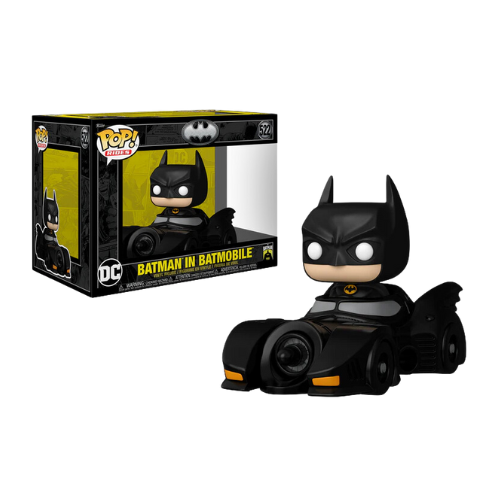 FUNKO POP BATMAN 85TH - POP Ride DLX N° 522 - Batman avec Batmobile disponible