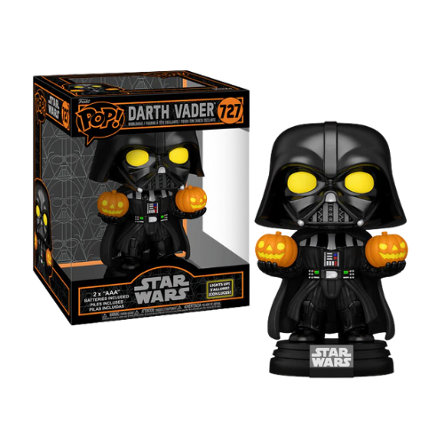 FUNKO POP STAR WARS - POP Super N° 727 - Dark Vador (Lights Up!) précommande