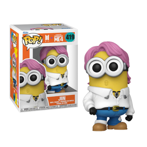 FUNKO POP MINIONS X BTS - POP Rocks N° 419 - Jin précommande