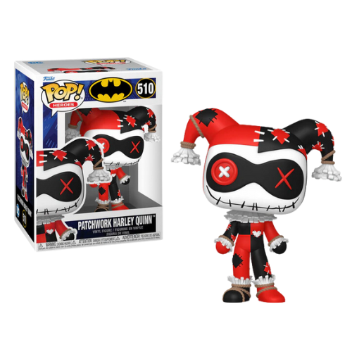 FUNKO POP DC PATCHWORK - POP Heroes N° 510 - Harley précommande