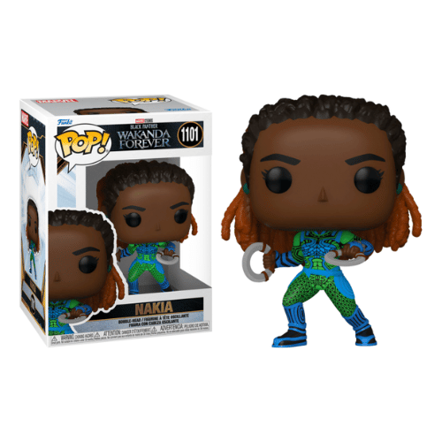 FUNKO POP NAKIA 1101  WAKANDA FOREVER MARVEL BLACK PANTHER FILM dispo