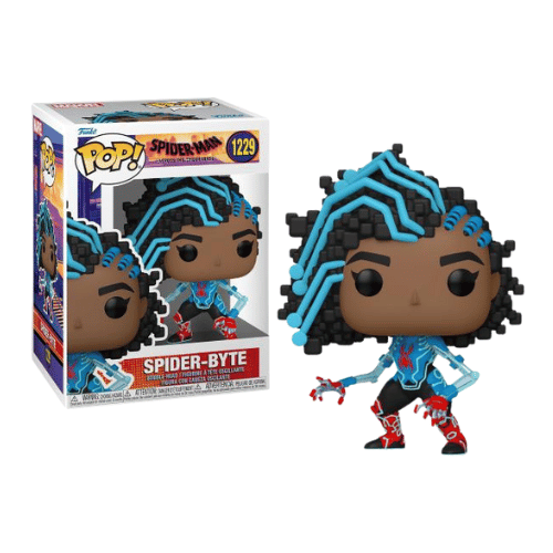 FUNKO POP SPIDER-MAN ACROSS THE SPIDER-VERSE - 1229 - Spider-Byte  MARVEL disponible