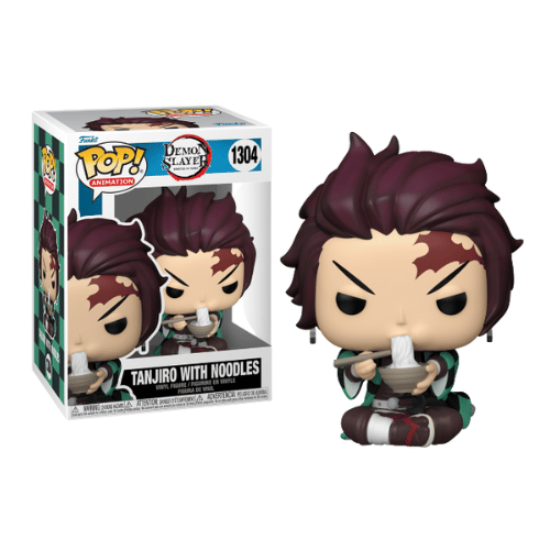 FUNKO POP TANJIRO WITH NOODLES 1304 DEMON SLAYER