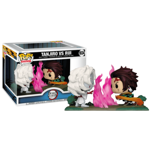 FUNKO POP ! TANJIRO VS RUI 1034 DEMON SLAYER nouv