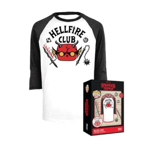 FUNKO STRANGER THINGS Hellfire Club - T-Shirt POP (XL) nouv dispo