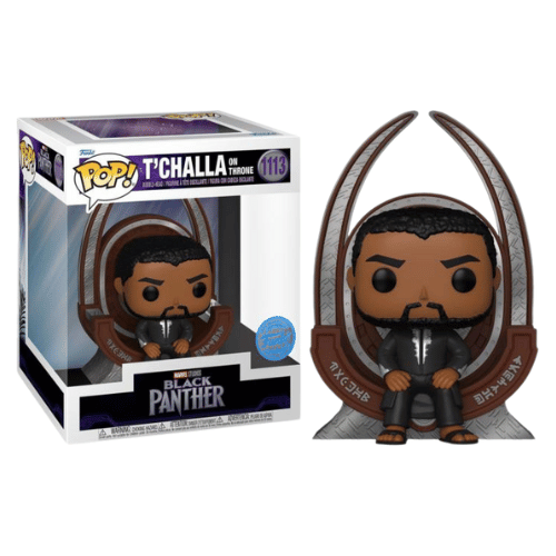 FUNKO POP T'CHALLA  ON THRONE 1113 BLACK PANTHER  MARVEL nouv dispo