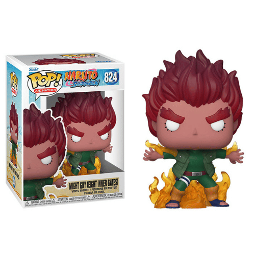 FUNKO POP MIGHT GUY (EIGHT INNER GATES) 824  NARUTO SHIPPUDEN nouveauté nouv dispo